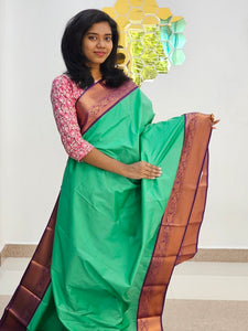 Kanchipuram Blended Korvai Silk Saree 735