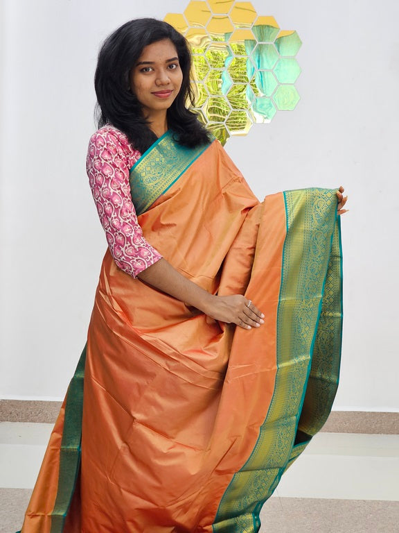 Kanchipuram Blended Korvai Silk Saree 745