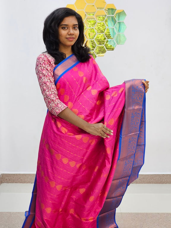 Kanchipuram Blended Korvai Silk Saree 772