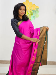 Kanchipuram Blended Korvai Silk Saree 804