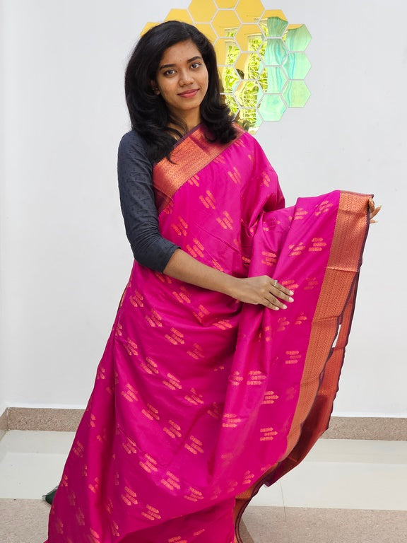 Kanchipuram Blended Fancy Silk Saree 850