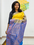 Kanchipuram Blended Mini Bridal Silk Saree 865