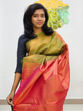 Kanchipuram Blended Mini Bridal Silk Saree 875