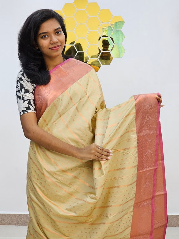 Kanchipuram Blended Fancy Silk Saree 894