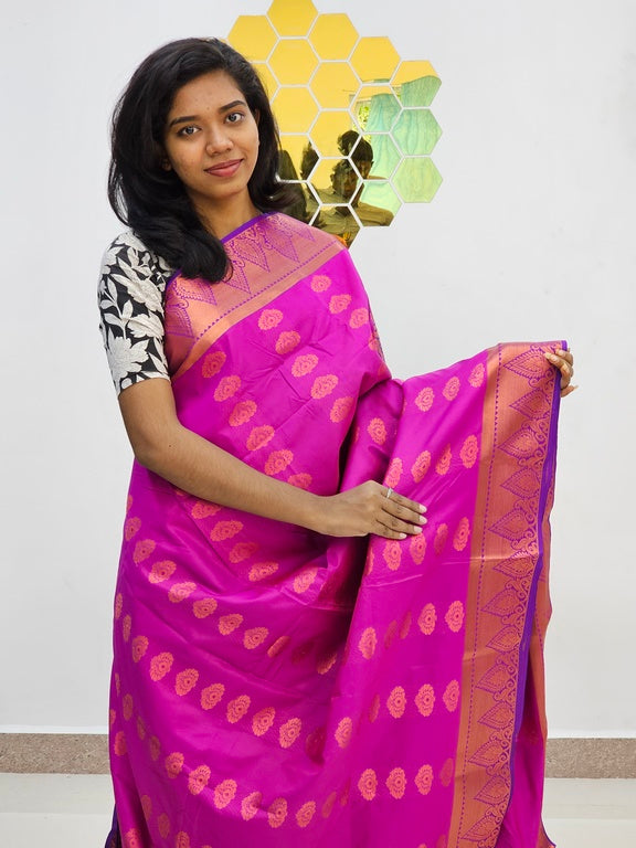 Kanchipuram Blended Fancy Silk Saree 897