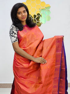 Kanchipuram Blended Fancy Silk Saree 902