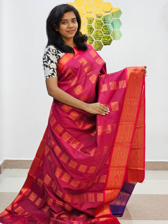 Kanchipuram Blended Fancy Silk Saree 947