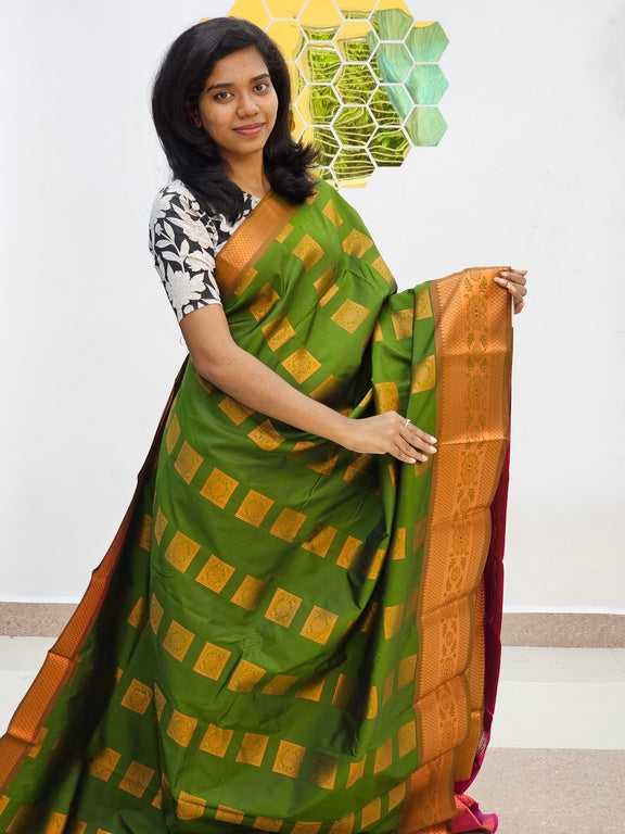 Kanchipuram Blended Fancy Silk Saree 948