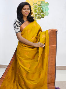 Kanchipuram Blended Fancy Silk Saree 949