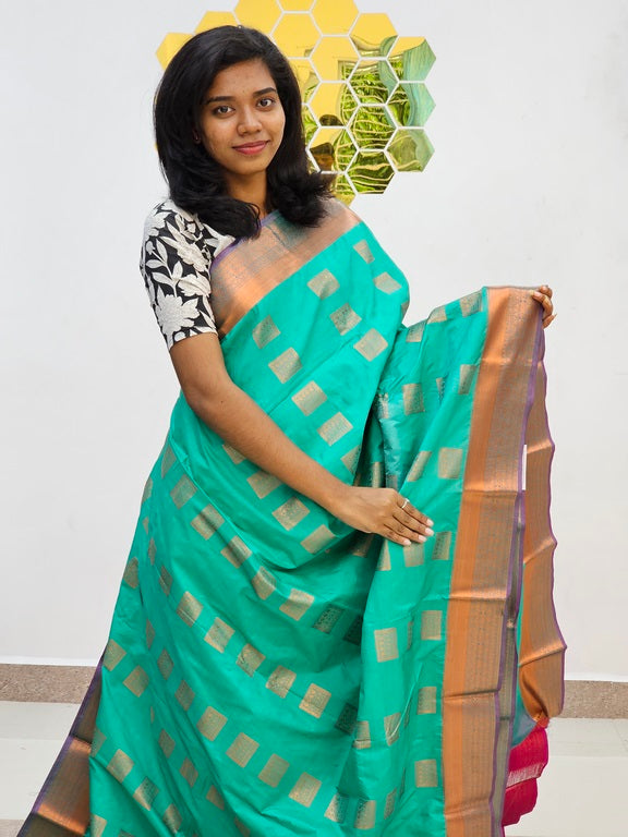 Kanchipuram Blended Fancy Silk Saree 954