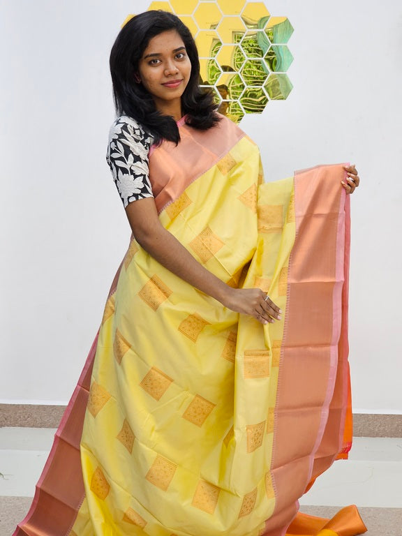 Kanchipuram Blended Fancy Silk Saree 955