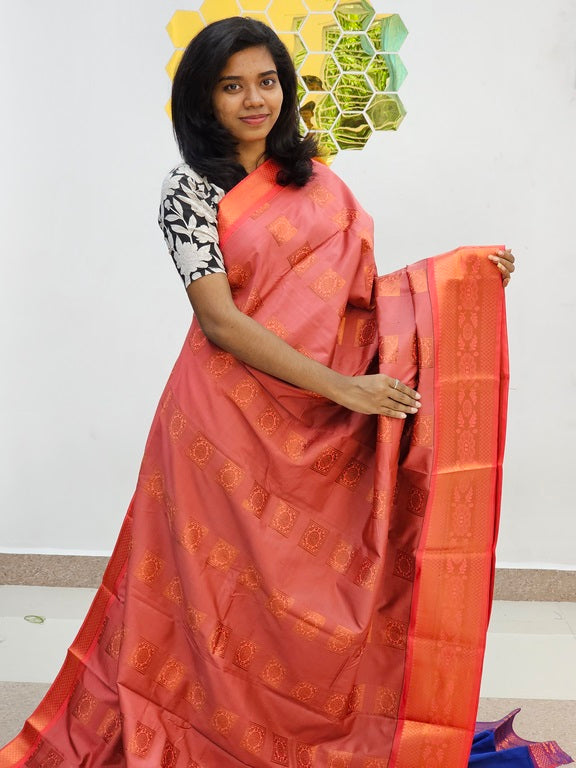 Kanchipuram Blended Fancy Silk Saree 958