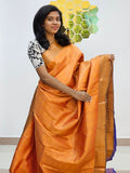 Kanchipuram Blended Mini Bridal Silk Saree 972