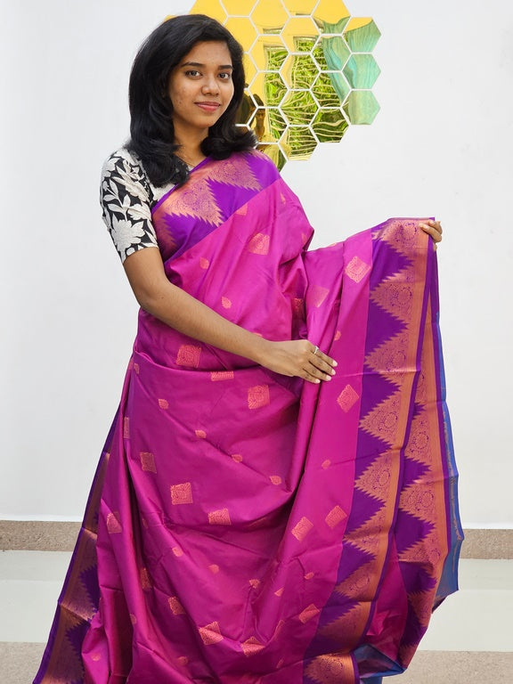 Kanchipuram Blended Fancy Silk Saree 975