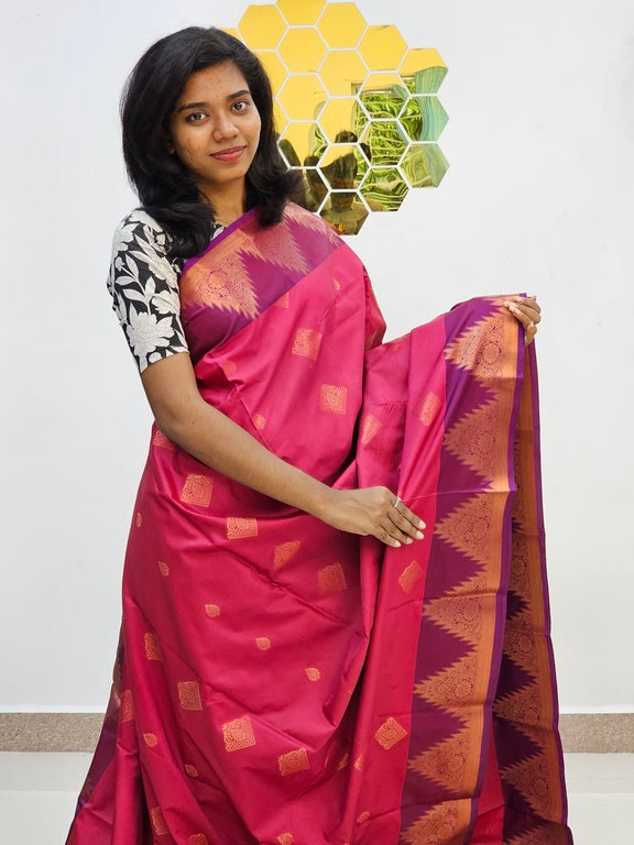 Kanchipuram Blended Fancy Silk Saree 980