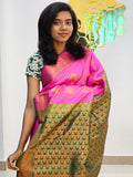 Kanchipuram Blended Fancy Silk Saree 1006