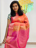 Kanchipuram Blended Fancy Silk Saree 1010