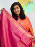 Kanchipuram Blended Fancy Silk Saree 1010