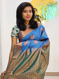 Kanchipuram Blended Fancy Silk Saree 1017