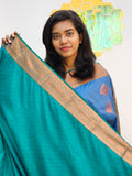 Kanchipuram Blended Fancy Silk Saree 1017