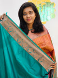 Kanchipuram Blended Fancy Silk Saree 1018