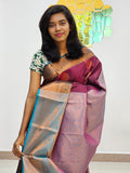 Kanchipuram Blended Fancy Silk Saree 1025
