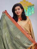 Kanchipuram Blended Fancy Silk Saree 1030