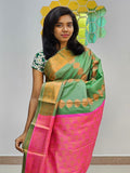 Kanchipuram Blended Fancy Silk Saree 1036