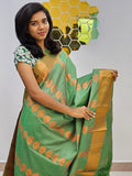 Kanchipuram Blended Fancy Silk Saree 1038