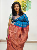 Kanchipuram Blended Fancy Silk Saree 1058