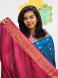 Kanchipuram Blended Fancy Silk Saree 1058