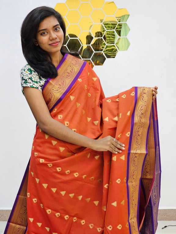 Kanchipuram Blended Fancy Silk Saree 1064