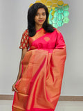 Kanchipuram Blended New Mini Fancy Silk Saree 002