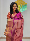 Kanchipuram Blended New Mini Fancy Silk Saree 006