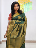 Kanchipuram Blended New Mini Fancy Silk Saree 007