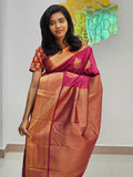 Kanchipuram Blended New Mini Fancy Silk Saree 008