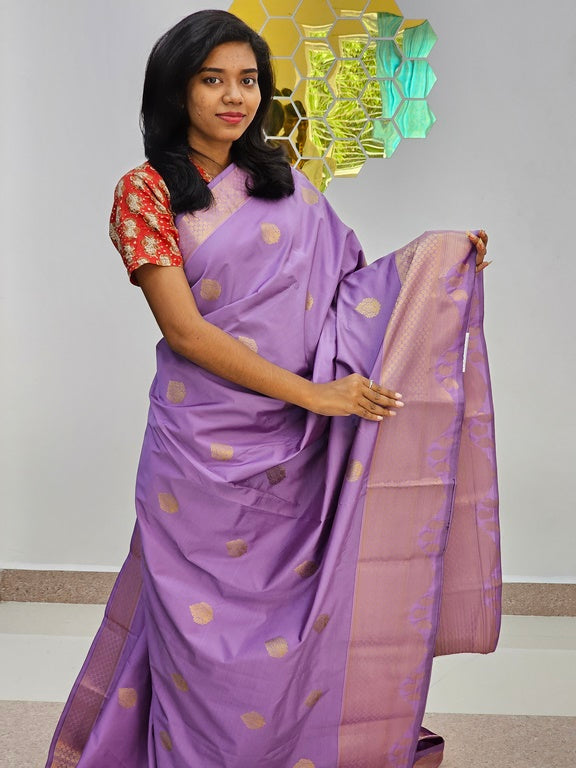 Kanchipuram Blended New Mini Fancy Silk Saree 011