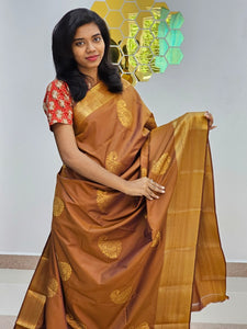 Kanchipuram Blended New Mini Fancy Silk Saree 015