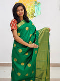 Kanchipuram Blended New Mini Fancy Silk Saree 025