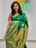 Kanchipuram Blended New Mini Fancy Silk Saree 025