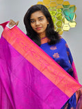 Kanchipuram Blended New Mini Fancy Silk Saree 026