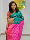 Kanchipuram Blended New Mini Fancy Silk Saree 027