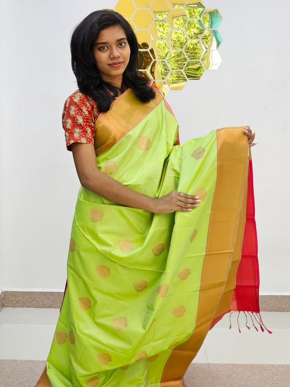 Kanchipuram Blended Fancy Silk Saree 1073