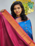 Kanchipuram Blended Fancy Silk Saree 1083