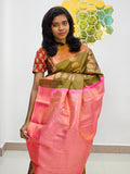 Kanchipuram Blended Fancy Silk Saree 1090