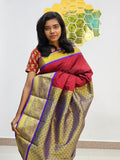 Kanchipuram Blended Fancy Silk Saree 1101