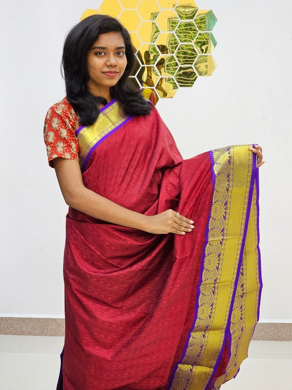 Kanchipuram Blended Fancy Silk Saree 1103