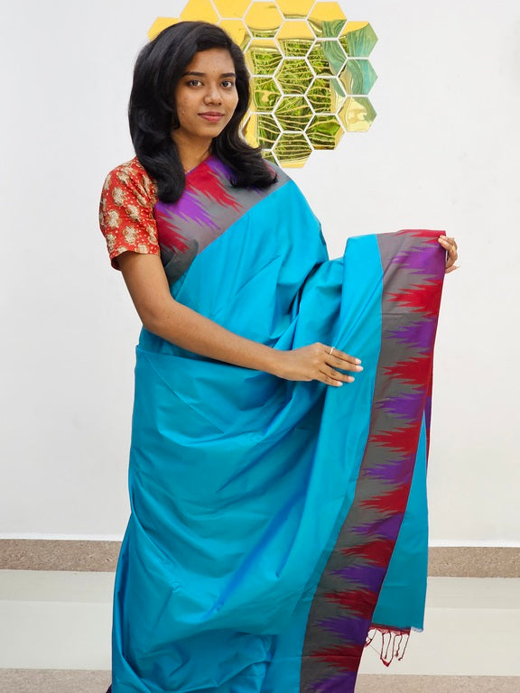 Kanchipuram Blended Fancy Silk Saree 1105