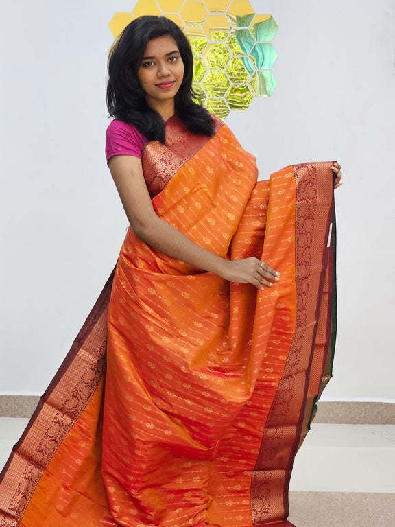 Kanchipuram Blended Fancy Silk Saree 1125