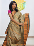 Kanchipuram Blended Fancy Silk Saree 1129